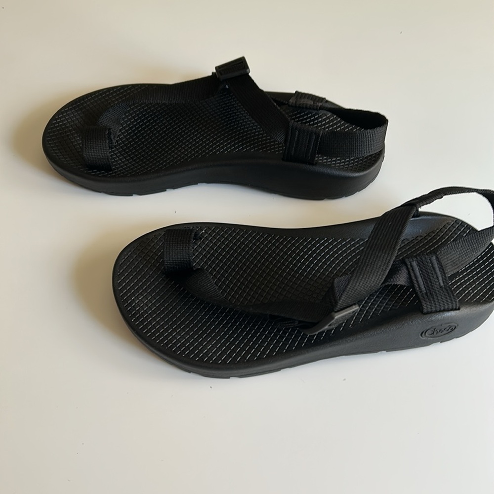 Chaco Black Men's Sandals - Picture 5 of 11